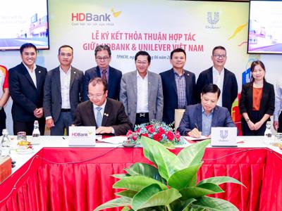 HDBank và Unilever Việt Nam hợp tác, nâng cao lợi ích cho doanh nghiệp và hộ kinh doanh