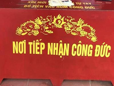 Quy định chi tiết đối với tiền tài trợ, công đức để quản lý chặt và dễ thực hiện