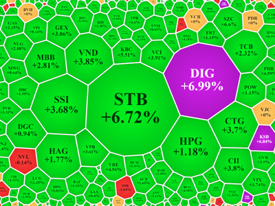 Tiền vào “sầm sập”, VN-Index bay cao gần 20 điểm