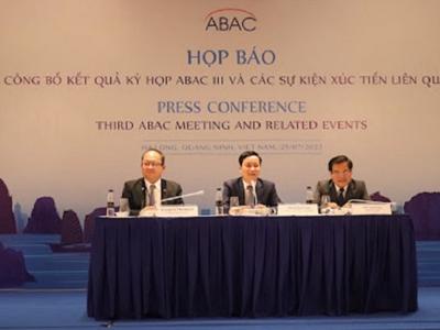 ABAC III: Tiếp tục hợp tác chặt chẽ để ứng phó với biến động kinh tế toàn cầu