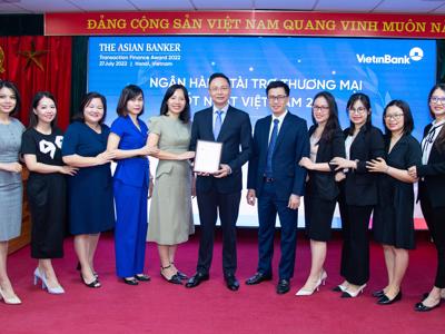 VietinBank - Ngân hàng tài trợ thương mại tốt nhất Việt Nam 2022