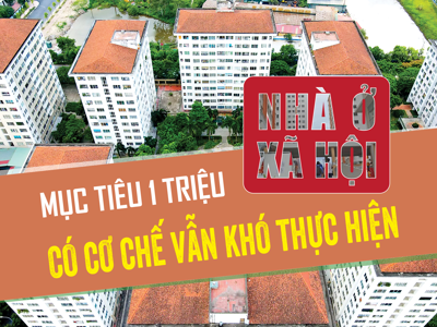 Mục tiêu 1 triệu nhà ở xã hội: Có cơ chế vẫn khó thực hiện