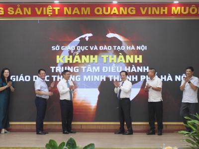 Hà Nội là địa phương đầu tiên triển khai Trung tâm điều hành giáo dục thông minh