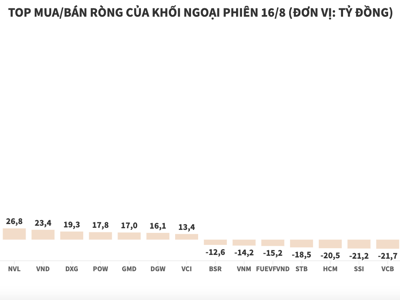 Khối ngoại tung hơn 450 tỷ đồng gom mua HPG