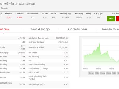 Cổ phiếu FLC và HAI sắp bị đình chỉ giao dịch
