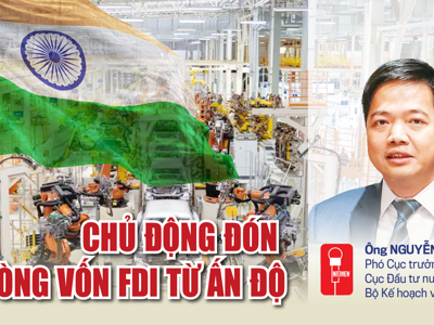 Chủ động đón dòng vốn FDI từ Ấn Độ