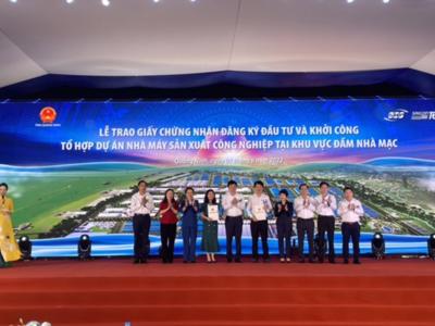 Quảng Ninh khởi công tổ hợp dự án cao cấp và trao chứng nhận đầu tư trị giá 2.700 tỷ