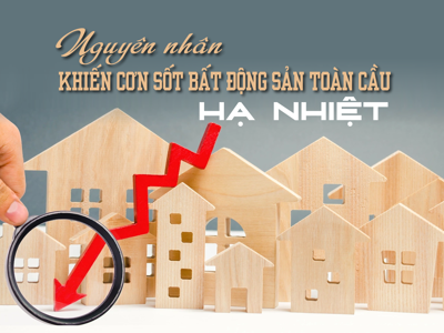 Nguyên nhân khiến cơn sốt bất động sản toàn cầu hạ nhiệt 