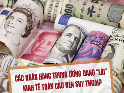 Các ngân hàng trung ương đang “lái” kinh tế toàn cầu đến suy thoái?