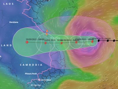Cập nhật tin về siêu bão Noru: Tiếp tục mạnh lên và giật cấp 17