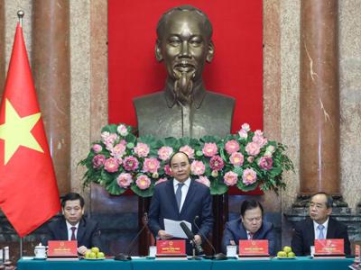 Chủ tịch nước: Doanh nghiệp Nhà nước cần kiến tạo nền tảng phát triển ở nơi tư nhân không muốn đầu tư
