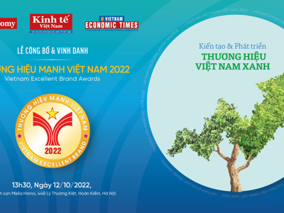 [Trực tiếp] Lễ công bố và Vinh danh Thương hiệu mạnh Việt Nam 2022