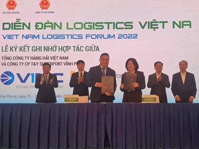 Siêu cảng logistics của liên danh T&T Group - YCH hợp tác với Tổng Công ty Hàng hải Việt Nam 