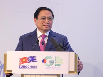 Thủ tướng: Việt Nam sẽ tiếp tục cải thiện môi trường đầu tư, khuyến khích kinh tế xanh, chuyển đổi số, kinh tế tuần hoàn
