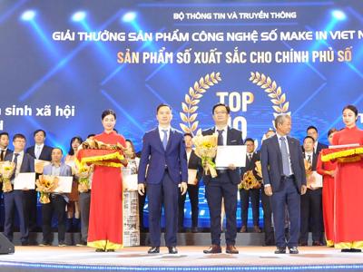 4 giải pháp số của VNPT được vinh danh tại Giải thưởng Make in Viet Nam năm 2022