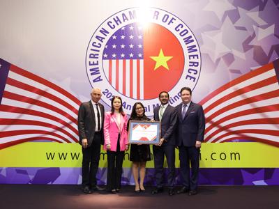 Citi Vietnam receives 2022 AmCham CSR Award