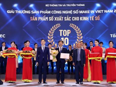 EVN có 02 sản phẩm đạt giải thưởng công nghệ số “Make in Viet Nam”