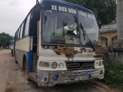 Ẩn hoạ từ xe cũ nát đưa đón công nhân Bắc Giang, 2 trung tâm đăng kiểm bị tạm đình chỉ