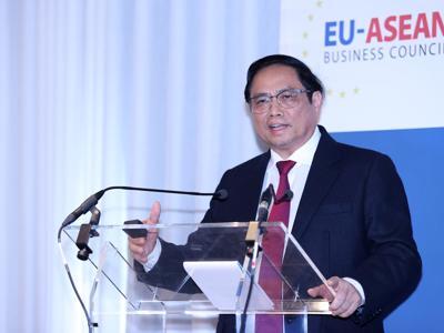 5 thông điệp của Thủ tướng tại Hội nghị Thượng đỉnh Kinh doanh ASEAN-EU