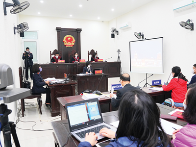 Chuyển đổi số hoạt động tố tụng với tòa án điện tử