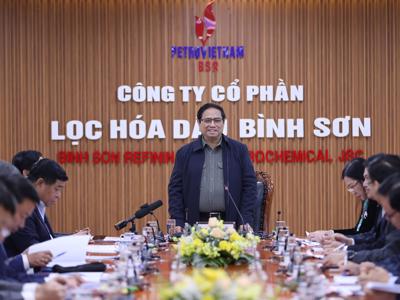Thủ tướng yêu cầu khẩn trương mở rộng, nâng cấp Nhà máy Lọc dầu Dung Quất