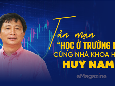 Tản mạn “học ở trường đời” cùng nhà khoa học Huy Nam  