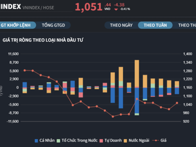 Nhà đầu tư cá nhân vẫn bán ròng miệt mài, cổ phiếu nào đang bị xả nhiều nhất? 