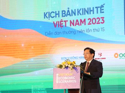 Phó trưởng Ban Kinh tế Trung ương: Kinh tế Việt Nam 2023 có cơ hội, thách thức đan xen 