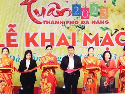 200 doanh nghiệp đến từ 16 tỉnh thành tham gia Hội chợ Xuân Đà Nẵng-2023