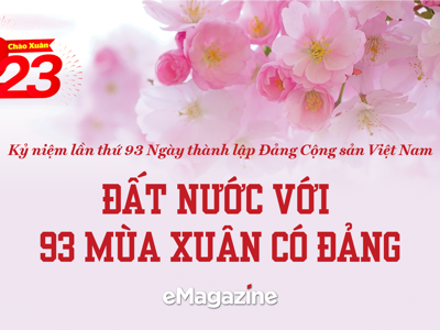 Đất nước với 93 mùa xuân có Đảng