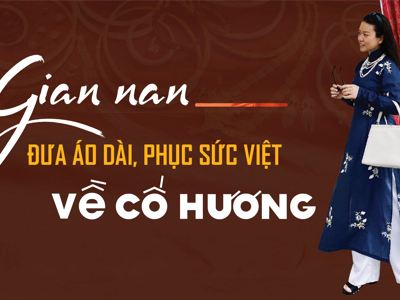 Gian nan đưa áo dài, phục sức Việt về cố hương
