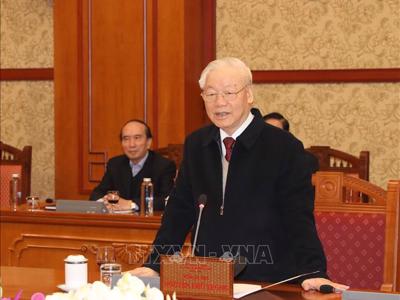 Tổng Bí thư chỉ đạo sau Tết khẩn trương thực hiện các nhiệm vụ của năm 2023