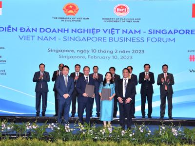 Hai tập đoàn bất động sản của Việt Nam và Singapore hợp tác phát triển các khu đô thị bền vững tại TP.HCM 