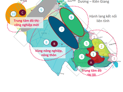 Với 2 trung tâm kinh tế và 3 vùng phát triển, Cần Thơ sẽ trở thành động lực tăng trưởng đất “chín rồng” 