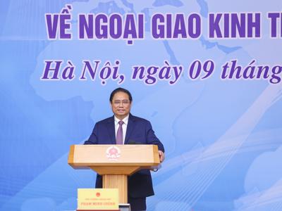 Thủ tướng: Ngoại giao kinh tế phải tranh thủ "thế và lực" mới của đất nước, phát huy bản sắc "ngoại giao cây tre"