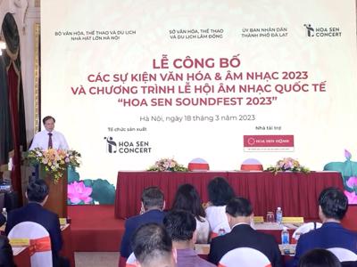 Hoa Sen Soundfest 2023 góp phần đưa Đà Lạt có tên trong “Mạng lưới các Thành phố sáng tạo của UNESCO”