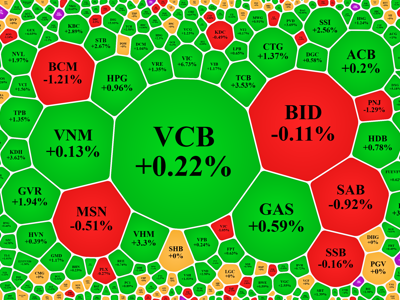 Tiền vào ào ạt sau tin giảm lãi suất, VN-Index tăng 1,18%, khối ngoại lạc điệu bán ròng