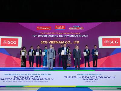 Tiên phong thực hành ESG, SCG được vinh danh doanh nghiệp tiêu biểu