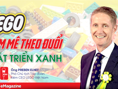 LEGO đam mê theo đuổi phát triển xanh 