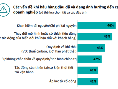 Kinh tế biến động, 75% lãnh đạo doanh nghiệp vẫn quyết đầu tư mạnh vào phát triển bền vững