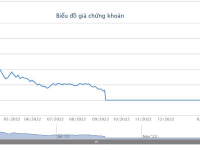 HAI lên UPCoM cũng nhận quyết định đình chỉ giao dịch ngay lập tức