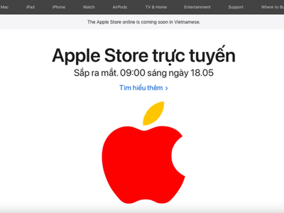 Apple Store trực tuyến đầu tiên và cuộc chiến về giá giữa các nhà bán lẻ Việt Nam