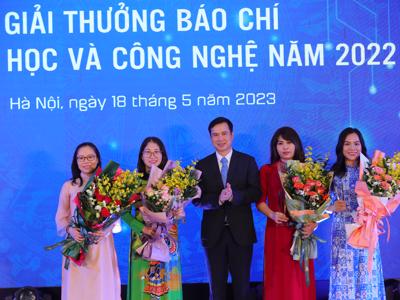 Vinh danh 18 tác phẩm báo chí xuất sắc về khoa học công nghệ năm 2022