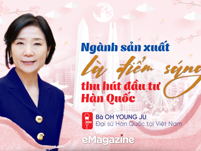 Ngành sản xuất là điểm sáng thu hút đầu tư Hàn Quốc