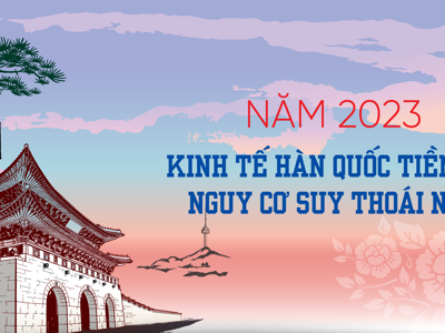 Năm 2023: Kinh tế Hàn Quốc tiềm ẩn nguy cơ suy thoái nhẹ