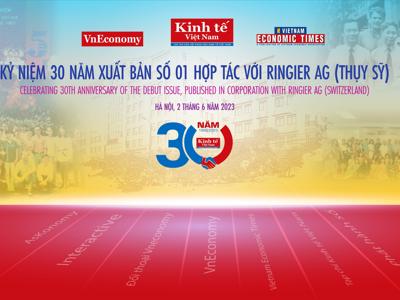 [Interactive]: Kỷ niệm 30 năm Thời báo Kinh tế Việt Nam xuất bản số 1 hợp tác với Ringier