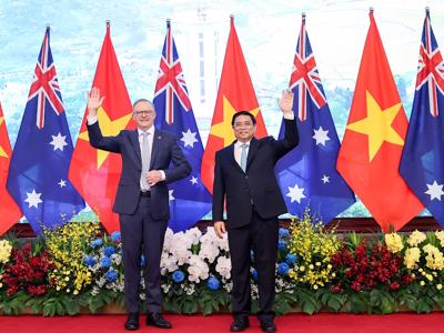 Thủ tướng Anthony Albanese: Việt Nam là trung tâm trong quá trình xây dựng chiến lược quan hệ của Australia với Đông Nam Á