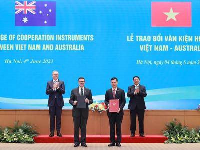 Việt Nam - Australia tăng cường hợp tác khoa học công nghệ, đổi mới sáng tạo