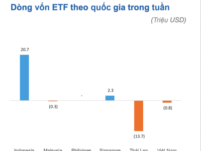 Vốn ETF rút khỏi Việt Nam, đổ mạnh vào các thị trường khác 