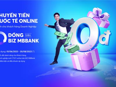 MB trợ lực cho doanh nghiệp nhập khẩu với ưu đãi chuyển tiền quốc tế online 0 đồng trên BIZ MBBank